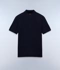 Elbas Short Sleeve Pique Polo Shirt Dark Blue - 4