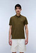 Polo de Piqué de Manga Corta Elbas Verde Oliva Scuro - 2