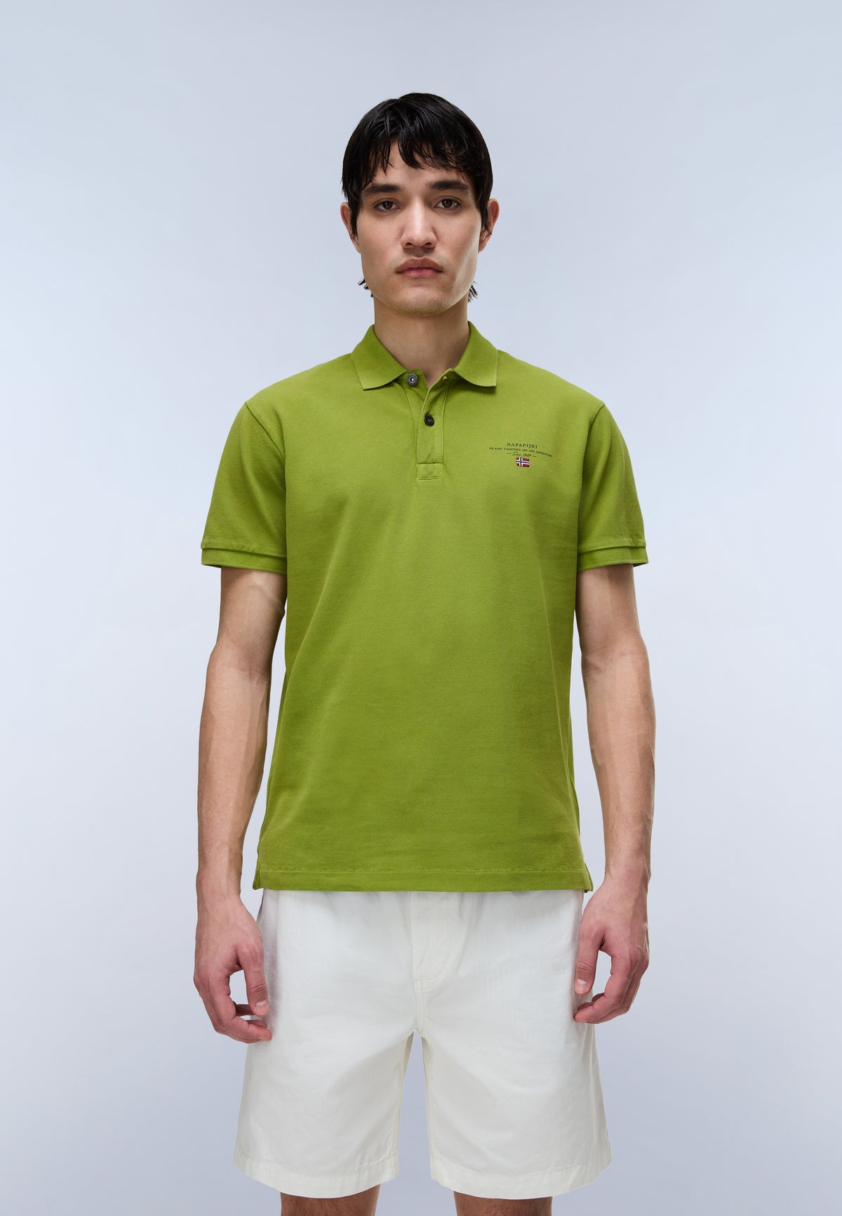 Elbas Kurzarm-Pique-Poloshirt  - 2