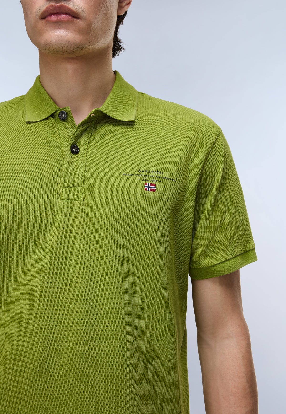 Elbas Kurzarm-Pique-Poloshirt  - 4