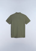 Elbas Short Sleeve Pique Polo Shirt Green Lichen - 2