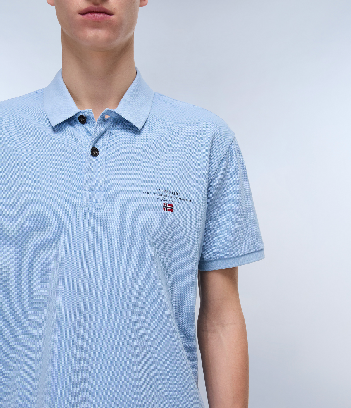 Elbas Kurzarm-Pique-Poloshirt  - 5