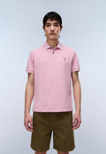 Polo de Piqué de Manga Corta Elbas Rosado - 2