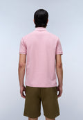Polo de Piqué de Manga Corta Elbas Rosado - 3