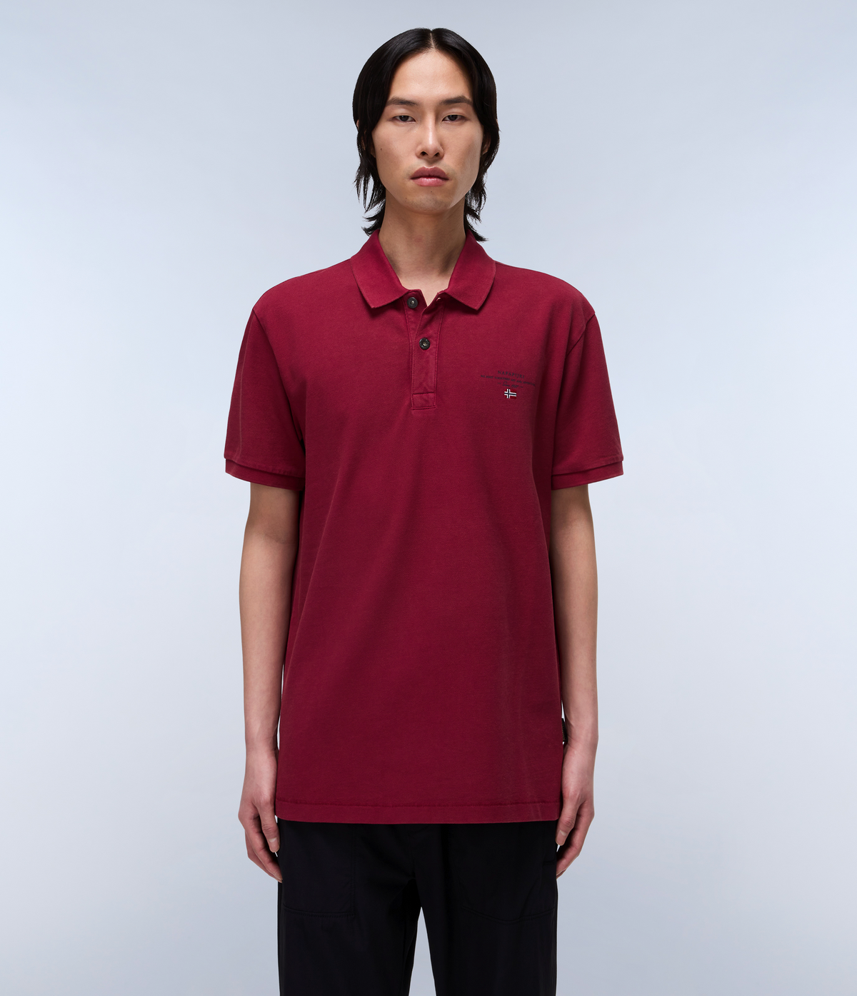 Elbas Kurzarm-Pique-Poloshirt  - 2