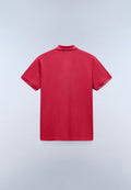 Polo de Piqué de Manga Corta Elbas Rojo - 5