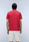 Polo de Piqué de Manga Corta Elbas Rojo - 3