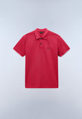 Polo de Piqué de Manga Corta Elbas Rojo - 1