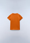 Salis Jersey Short Sleeve T-Shirt (4-16 Years) Orange Pumpkin - 4