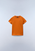 Salis Jersey Short Sleeve T-Shirt (4-16 Years) Orange Pumpkin - 1