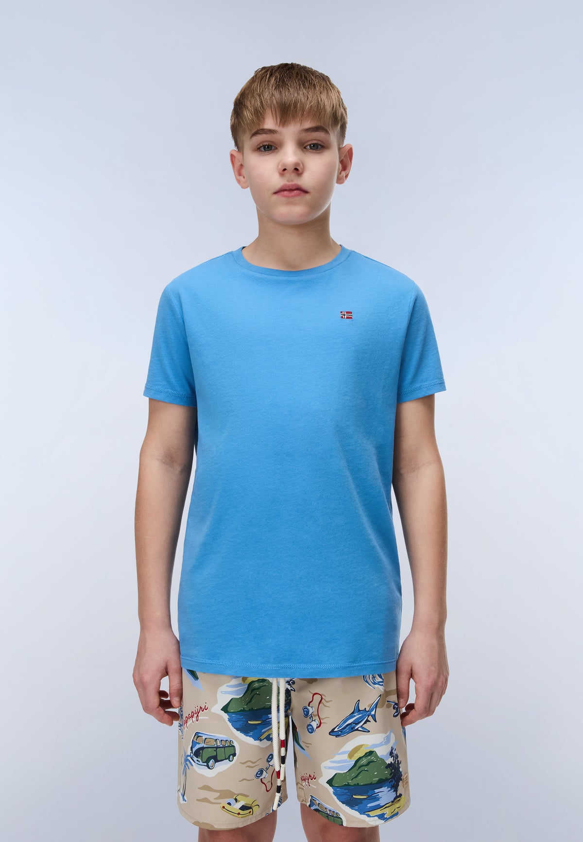 T-Shirt a Maniche Corte Salis in Jersey (4-16 ANNI)  - 2