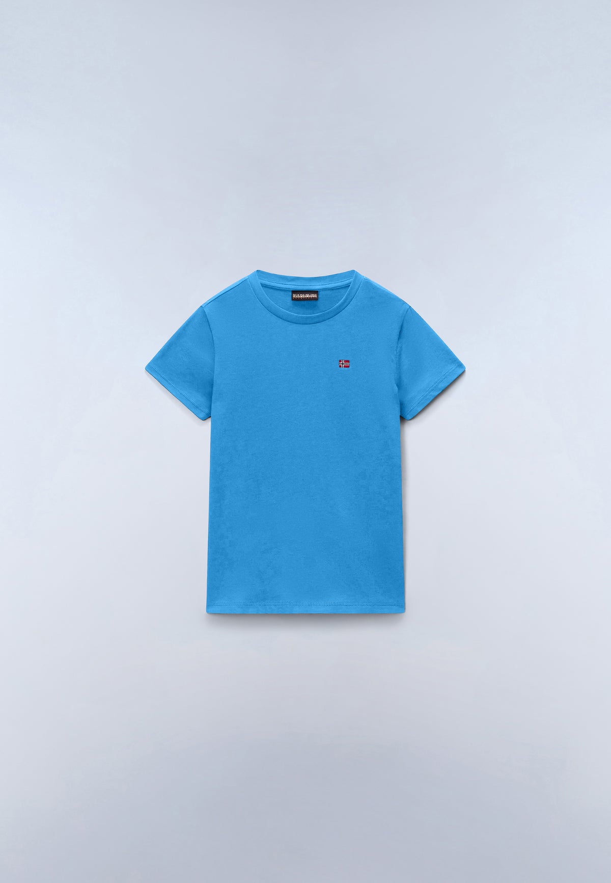 Camiseta de Punto de Manga Corta Salis (4-16 AÑOS) Azul Claro - 1