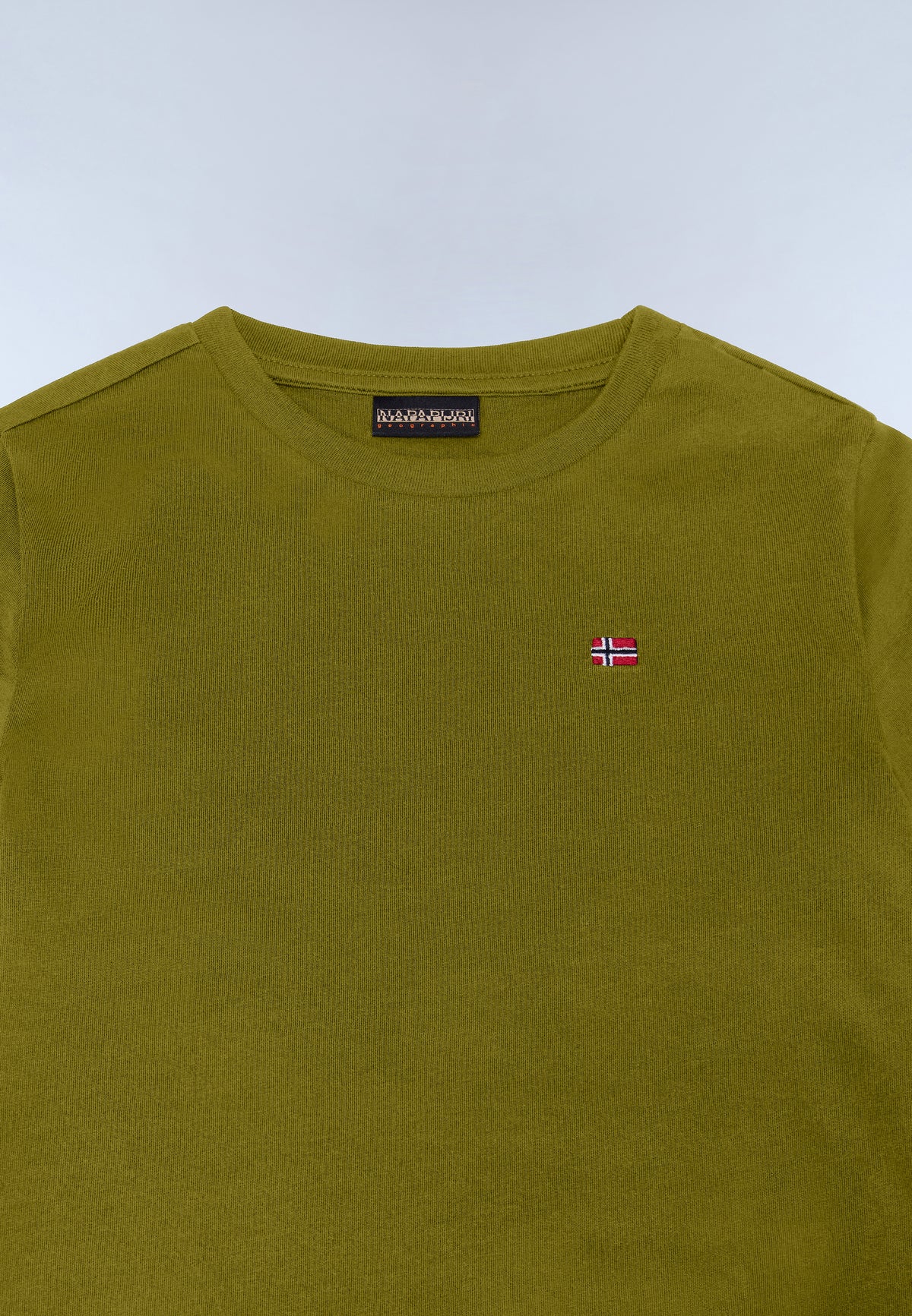 Salis Jersey Short Sleeve T-Shirt (4-16 Years) Green Avocado - 4
