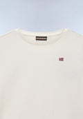 Salis Jersey Short Sleeve T-Shirt (4-16 Years) White Whisper - 4