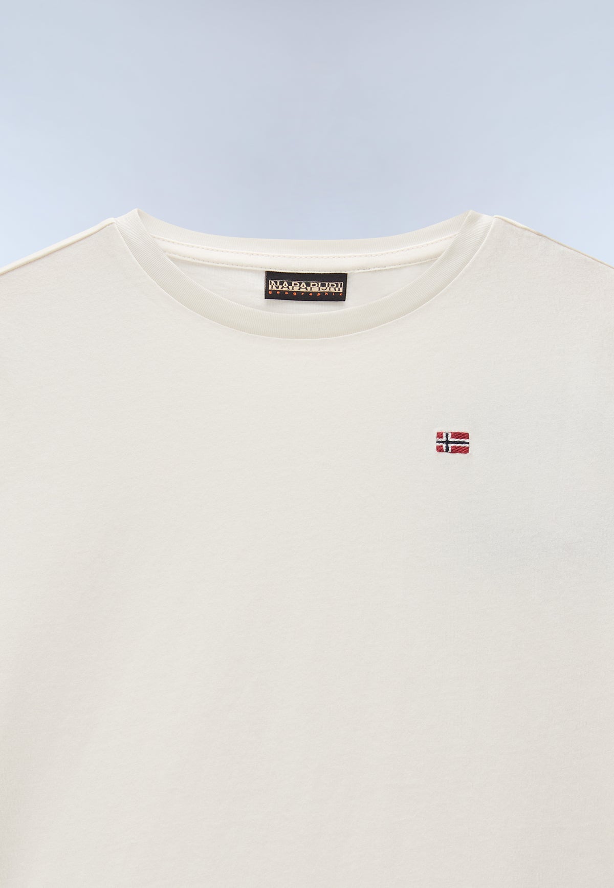 Salis Jersey Short Sleeve T-Shirt (4-16 Years) White Whisper - 4