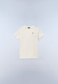 Salis Jersey Short Sleeve T-Shirt (4-16 Years) White Whisper - 1