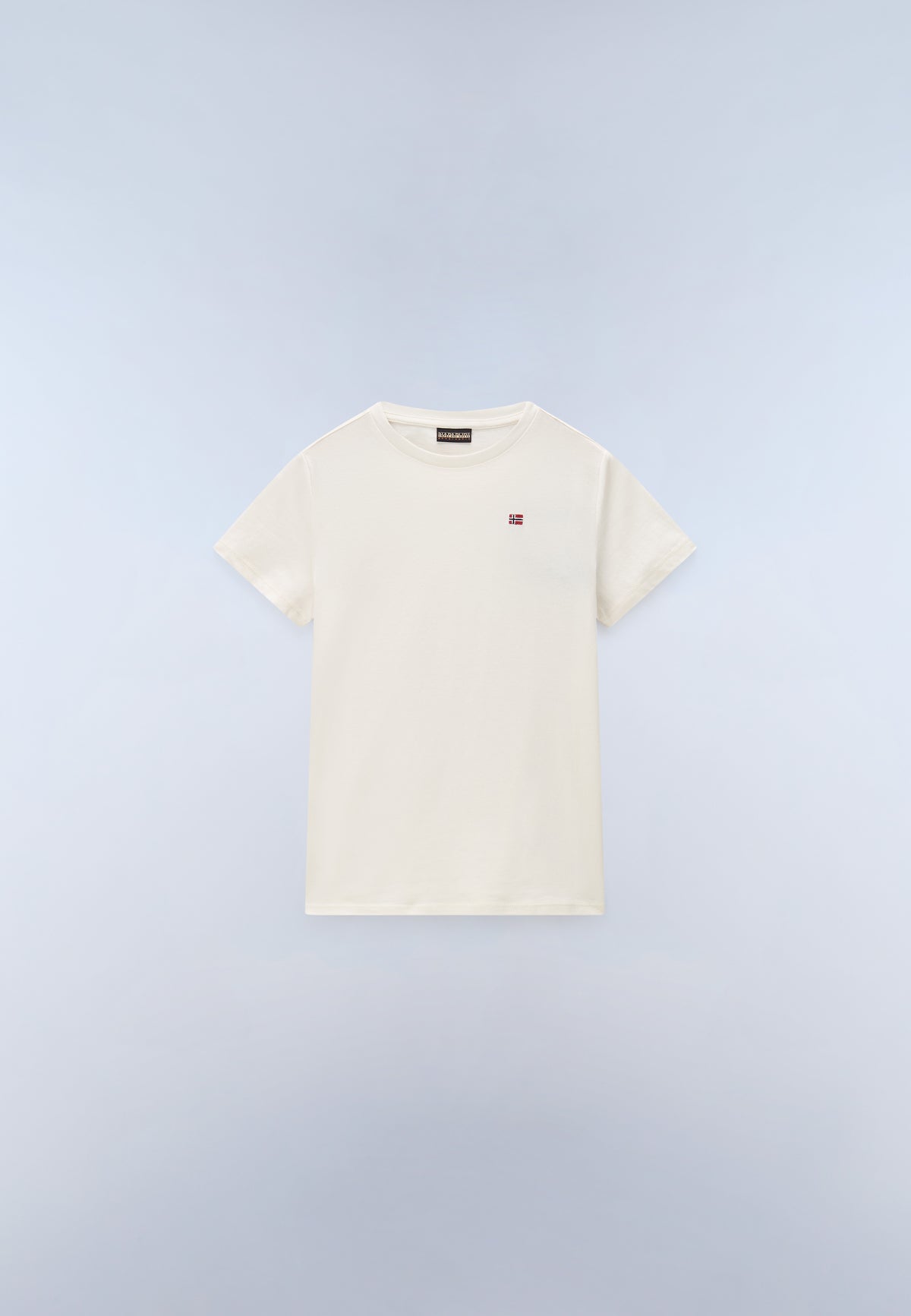 Salis Jersey Short Sleeve T-Shirt (4-16 Years) White Whisper - 1