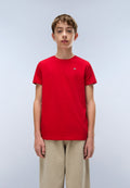 Salis Jersey Short Sleeve T-Shirt (4-16 Years) Red - 2