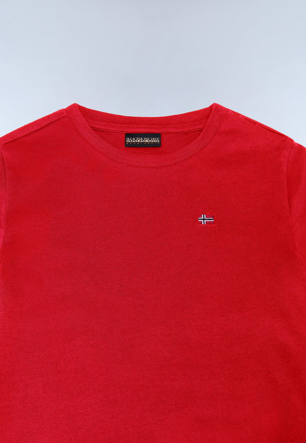 Salis Jersey Short Sleeve T-Shirt (4-16 Years) Red - 4