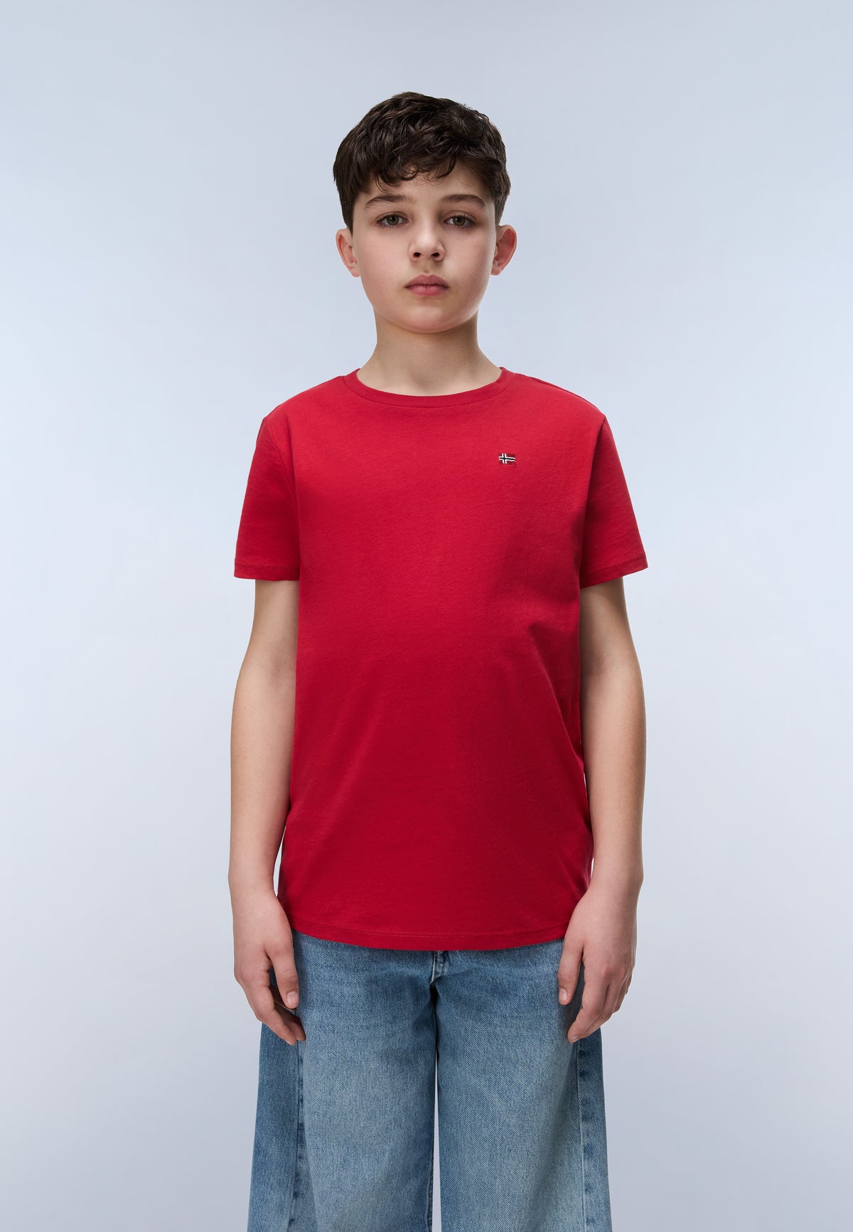 T-Shirt a Maniche Corte Salis in Jersey (4-16 ANNI)  - 2