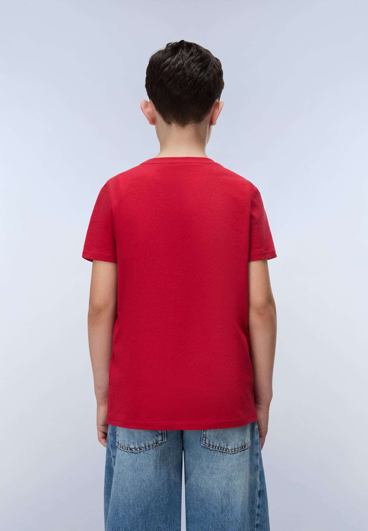 T-Shirt a Maniche Corte Salis in Jersey (4-16 ANNI)  - 3