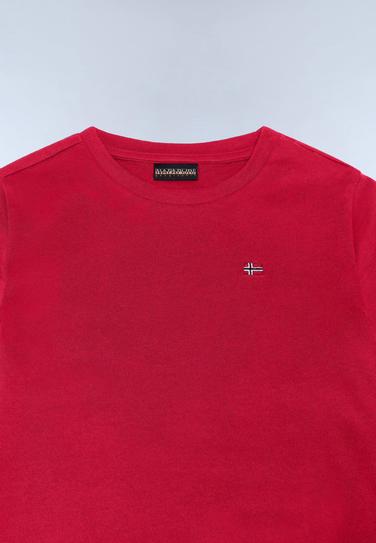 Camiseta de Punto de Manga Corta Salis (4-16 AÑOS) Rojo - 2