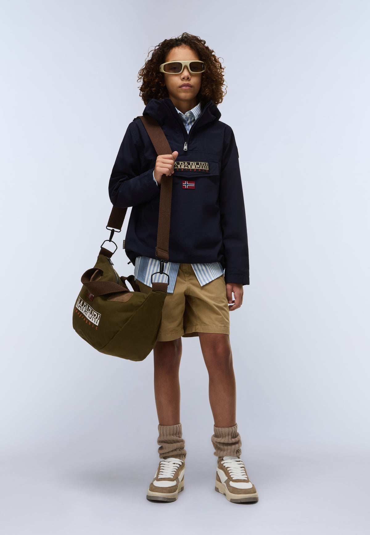 Rainforest Summer Anorak Jacket  (4-16 YEARS) Dark Blue - 2