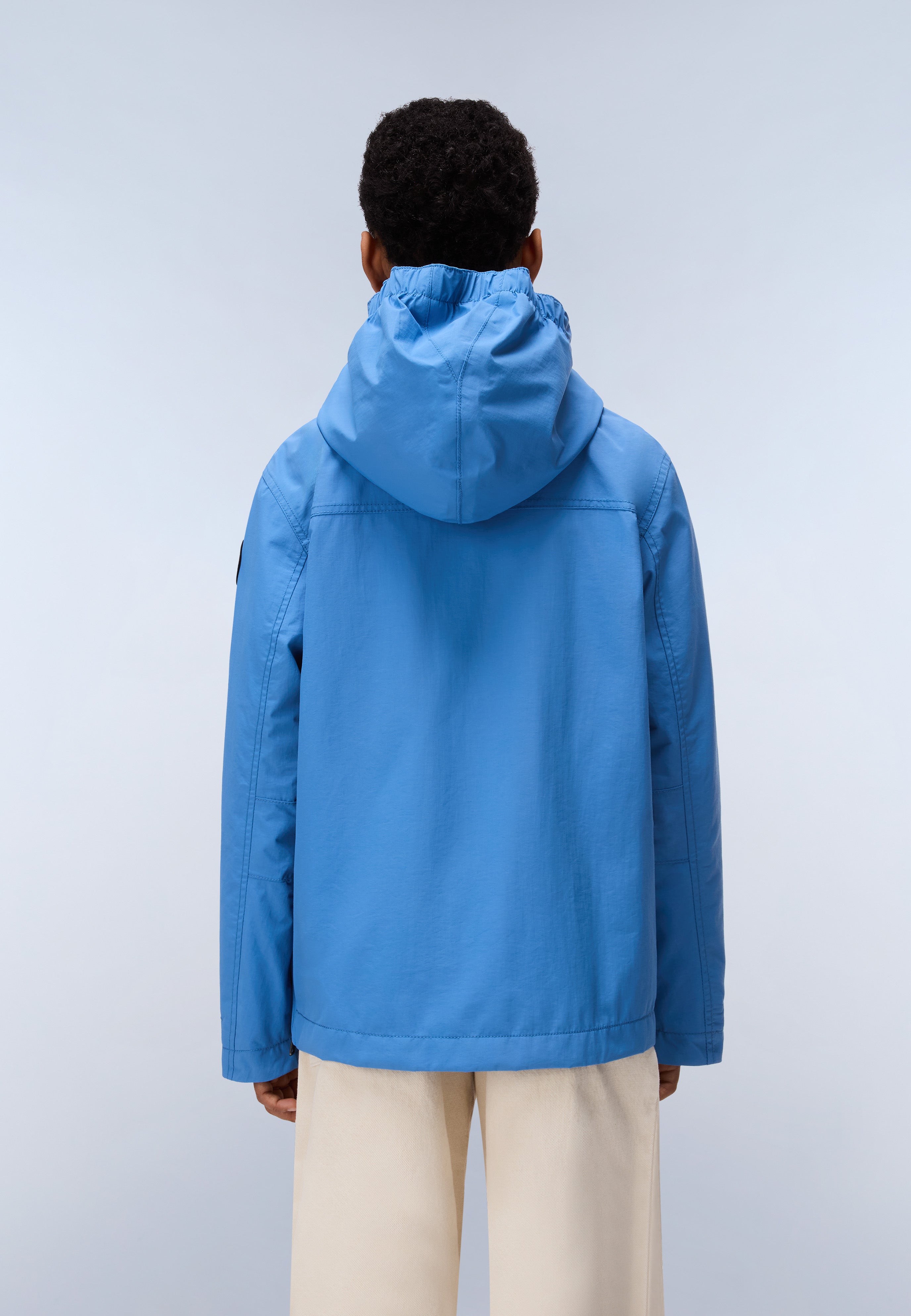 Napapijri Rainforest Summer Anorak Jacket (4-16 YEARS) Kids Light Blue