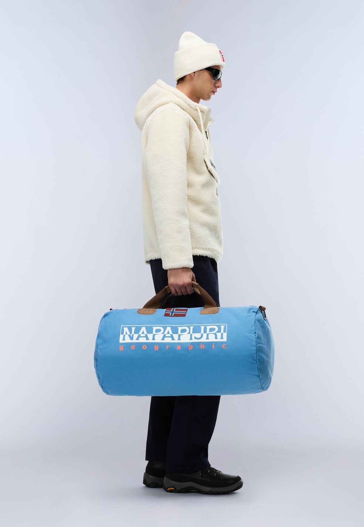 Napapijri Duffle Bag Bering - 48 l Blau Cyaneus Herren und Damen - 2