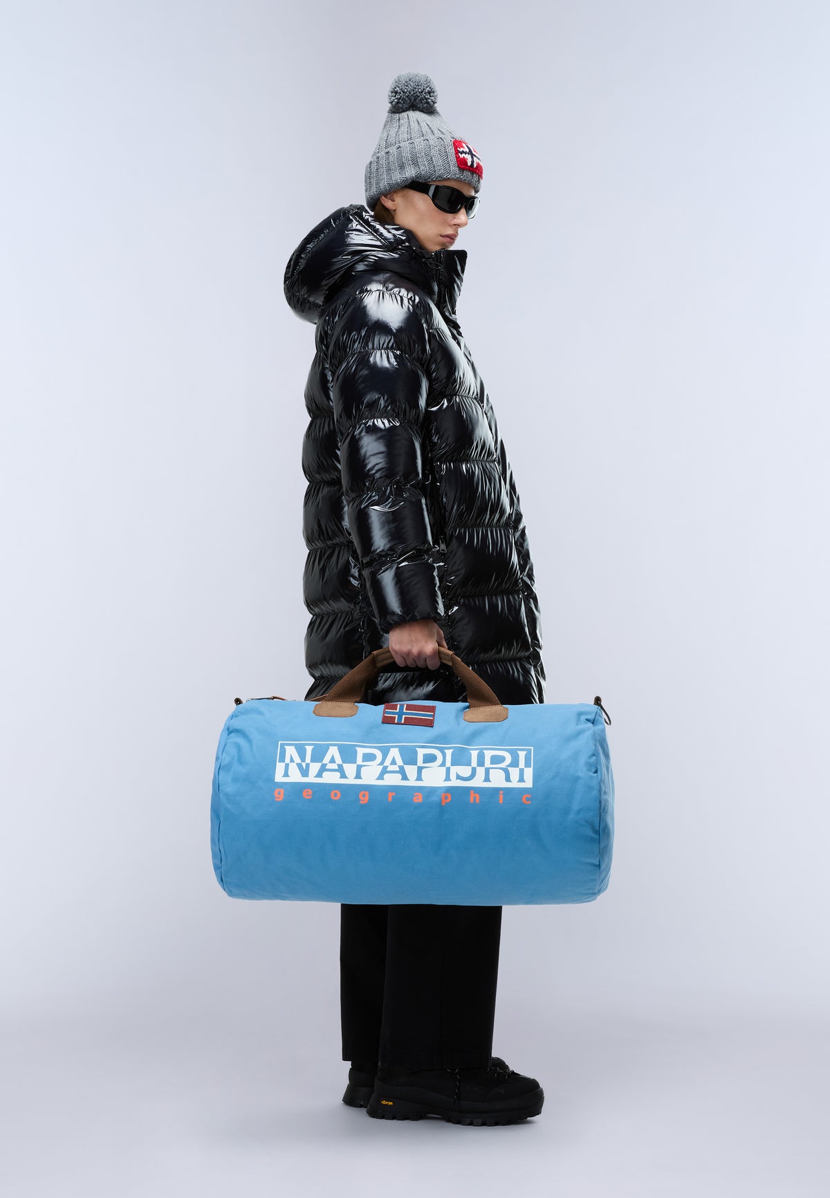 Napapijri Duffle Bag Bering - 48 l Blau Cyaneus Herren und Damen - 3