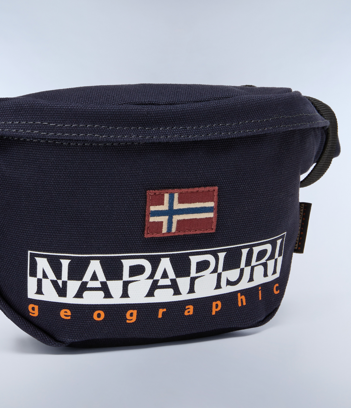 Mens Sling Bag Napapijri HERING Bum Bag Black 2l Belt Bag