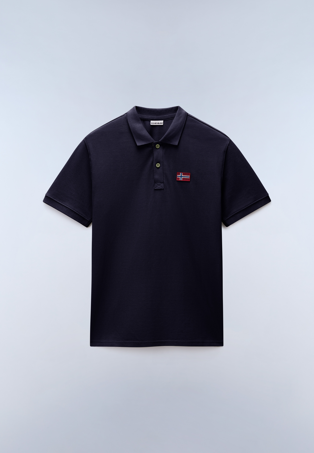 Emira Short Sleeve Polo Shirt Dark Blue - 1