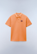 Emira Short Sleeve Polo Shirt Orange Mandarin - 1