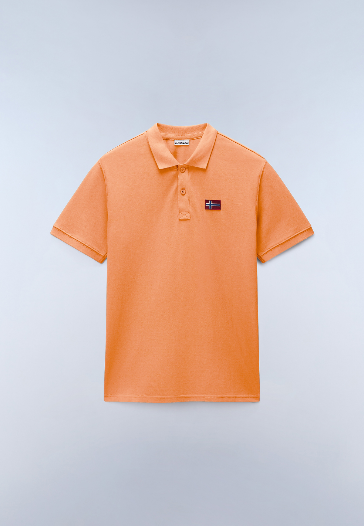 Emira Short Sleeve Polo Shirt Orange Mandarin - 1