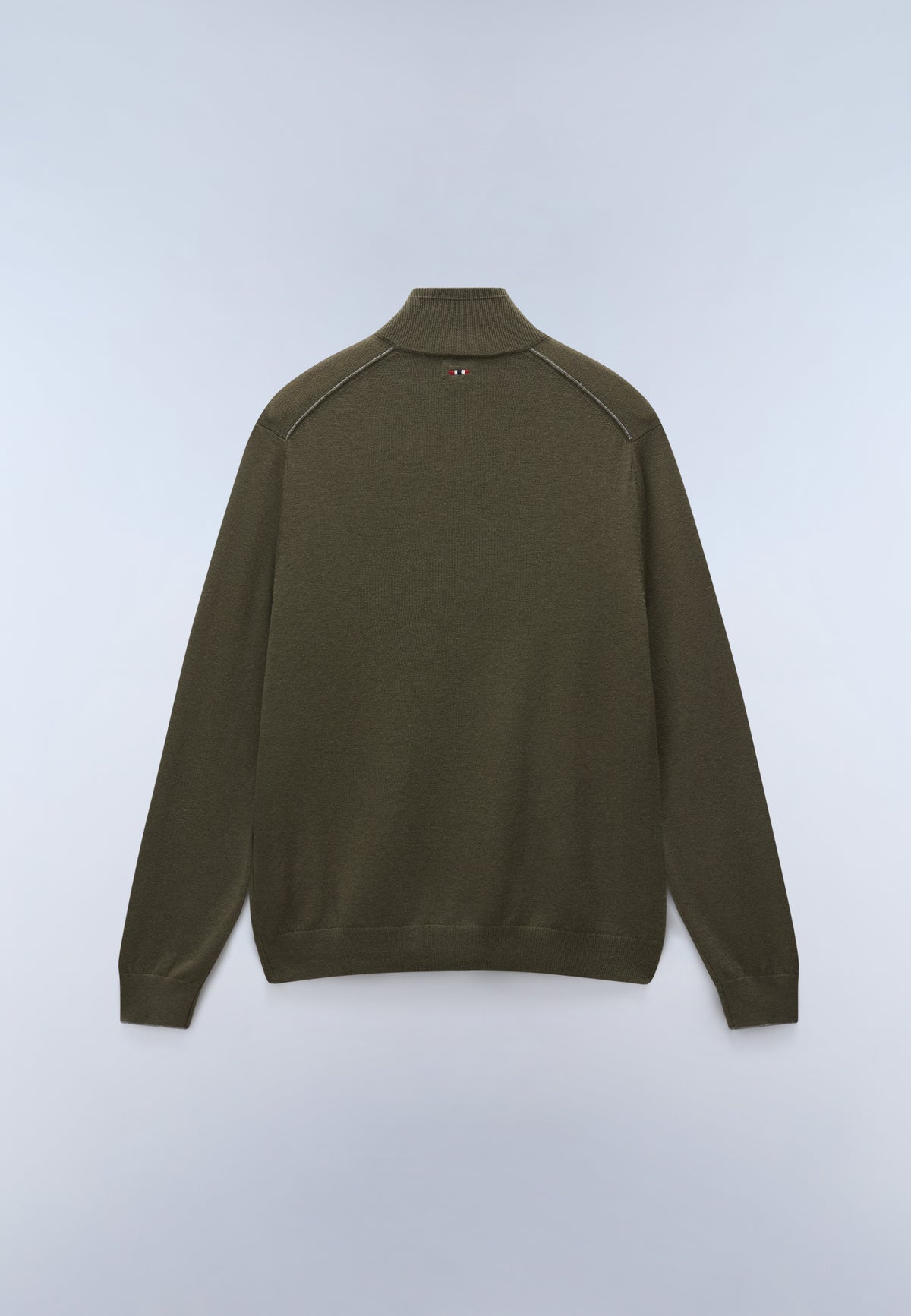 Napapijri Pull Zippé Damavand Vert Olive Night Homme - 2