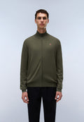 Napapijri Damavand Full-Zip Jumper Green Olive Night Men - 2