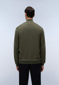 Napapijri Damavand Full-Zip Jumper Green Olive Night Men - 3