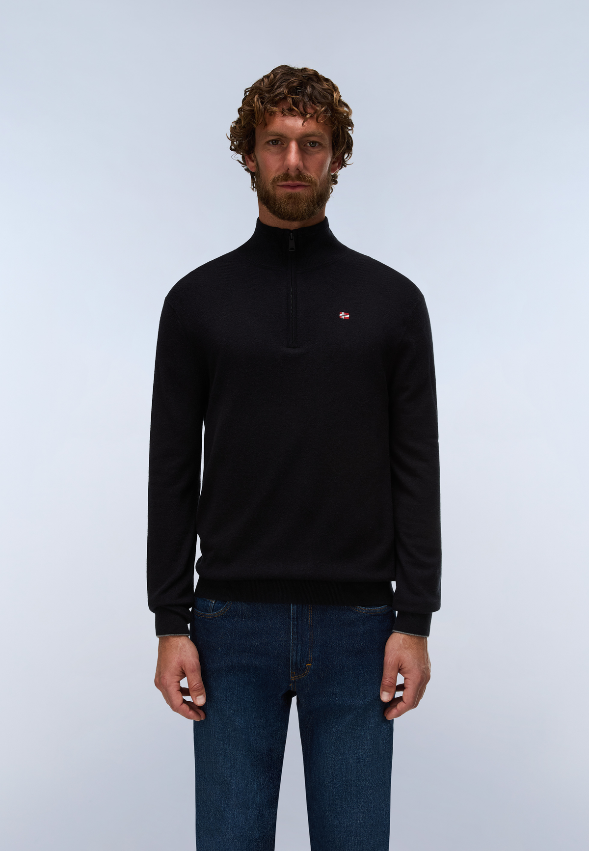 Damavand Half-Zip Jumper Black - 2