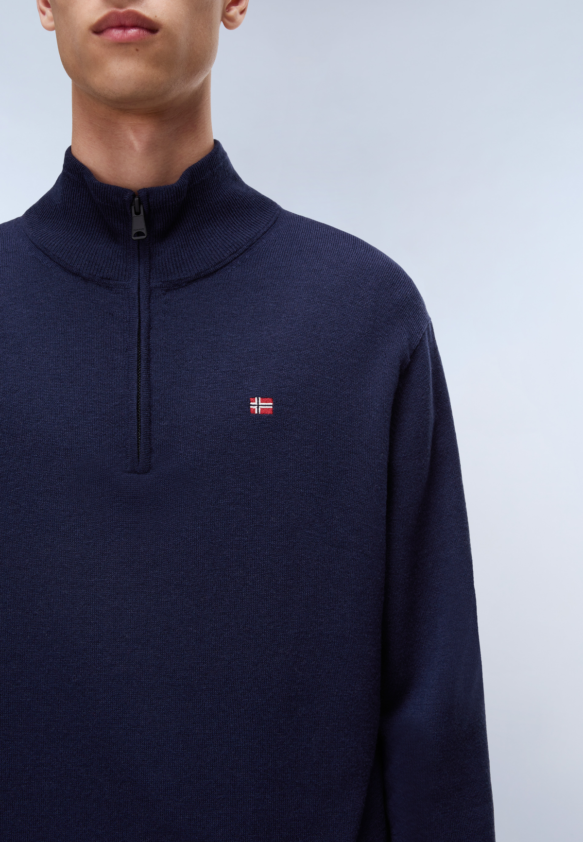 Maglione con Mezza Zip Damavand  - 5