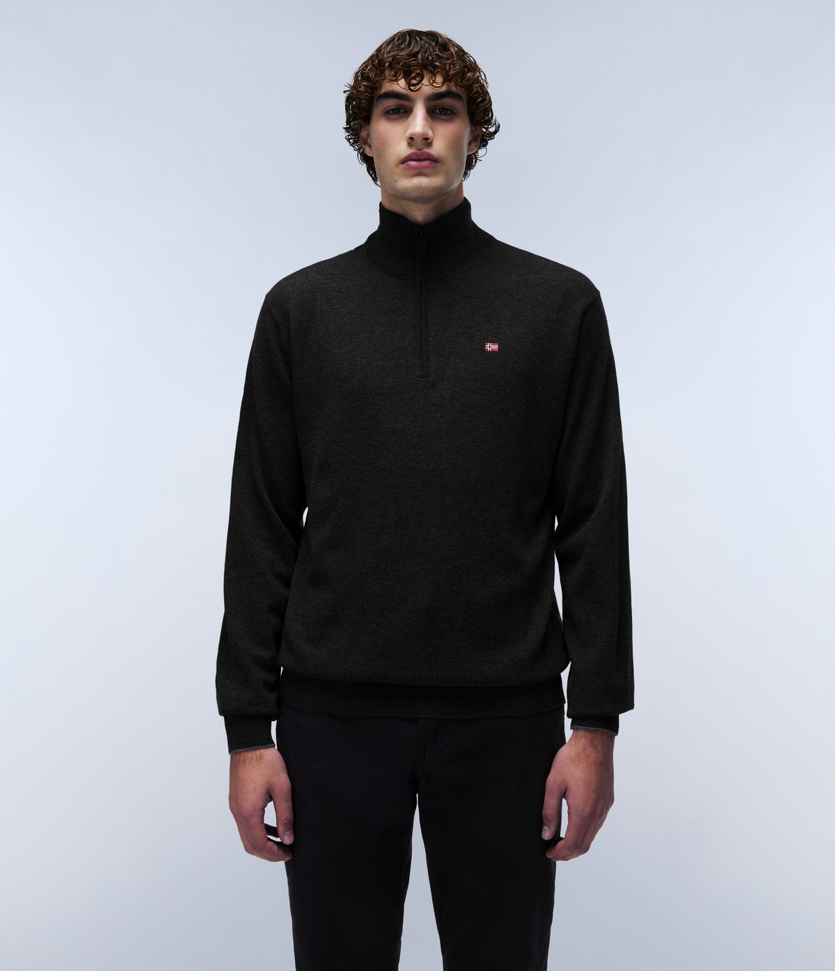 Maglione con Mezza Zip Damavand  - 2
