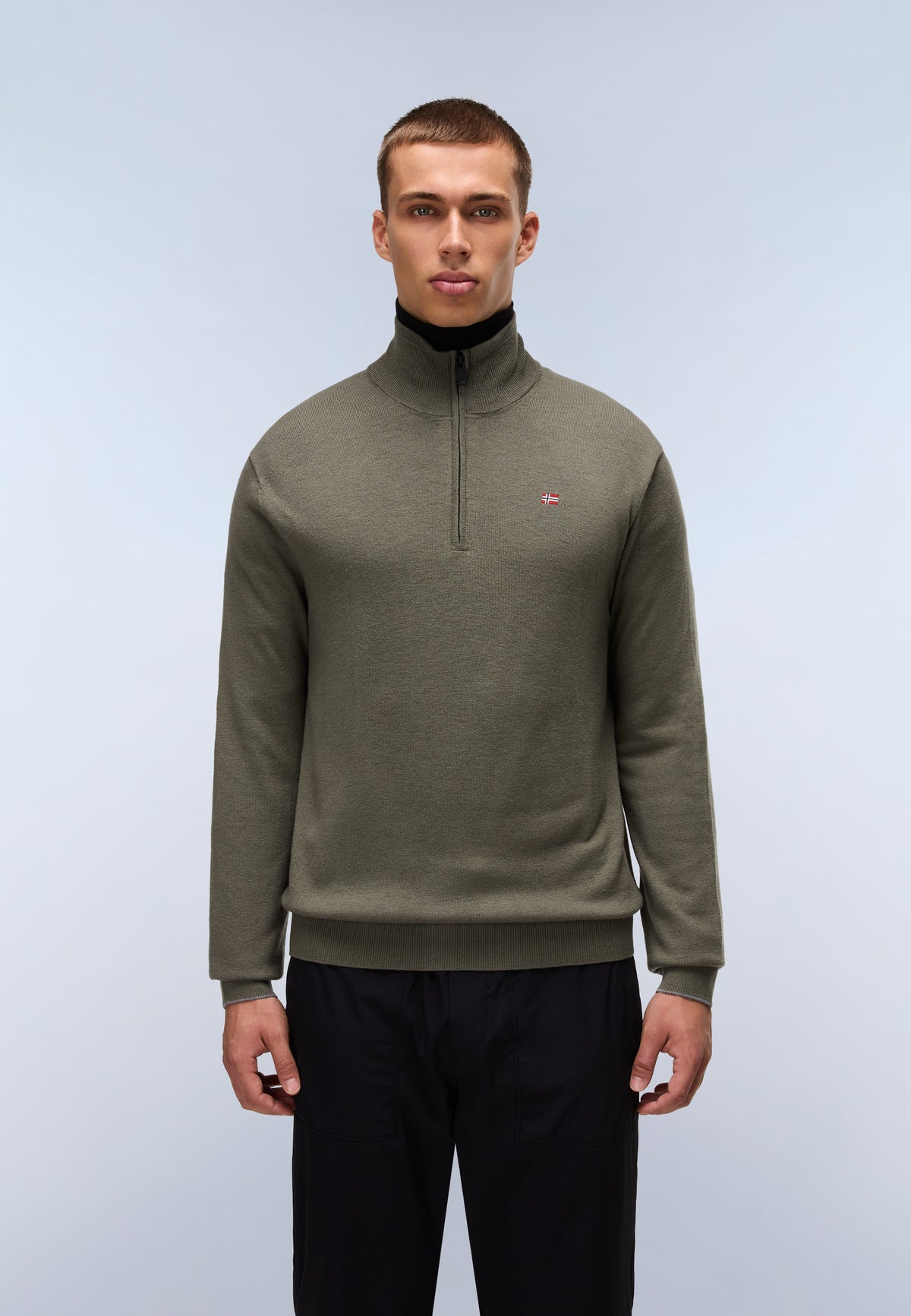 Maglione con Mezza Zip Damavand  - 2
