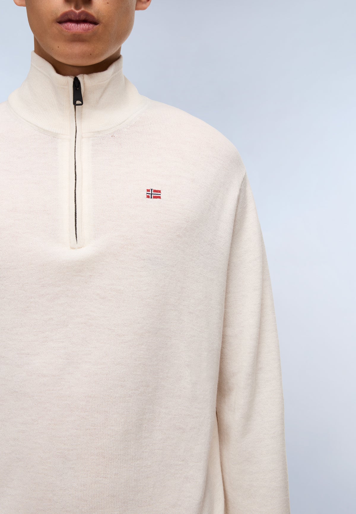 Maglione con Mezza Zip Damavand  - 5