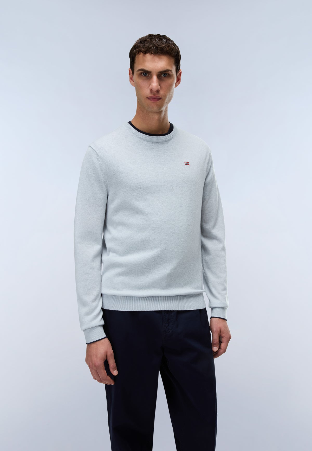 Napapijri Pull Damavand Light Grey Homme - 2