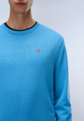 Napapijri Damavand Jumper Blue Cyaneus Men - 4