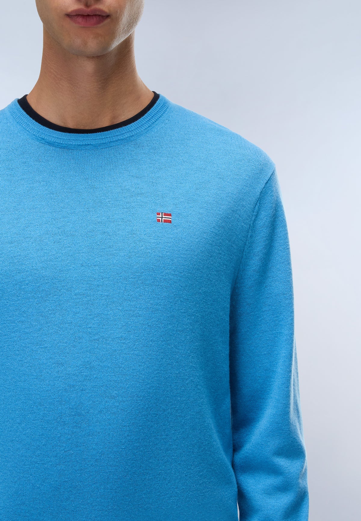 Napapijri Damavand Jumper Blue Cyaneus Men - 4