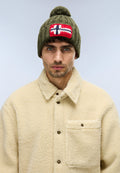 Napapijri Semiury Beanie Green Olive Night Men - 2