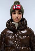 Napapijri Semiury Beanie Green Olive Night Men - 3