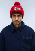Napapijri Gorro Semiury Rojo Hombre - 2