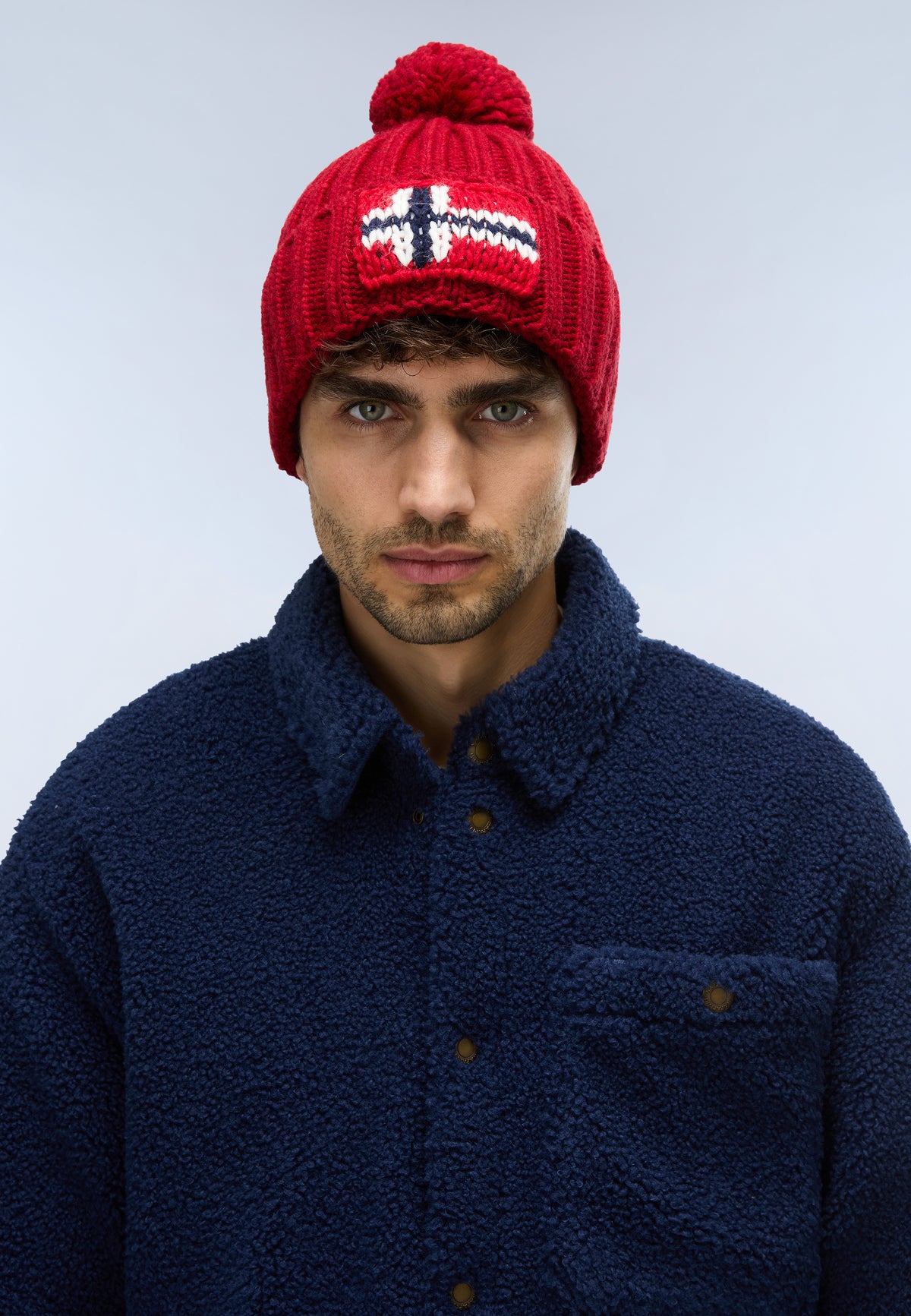 Napapijri Gorro Semiury Rojo Hombre - 2
