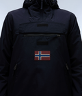 Rainforest Pocket Winter Anorak Jacket Black - 7
